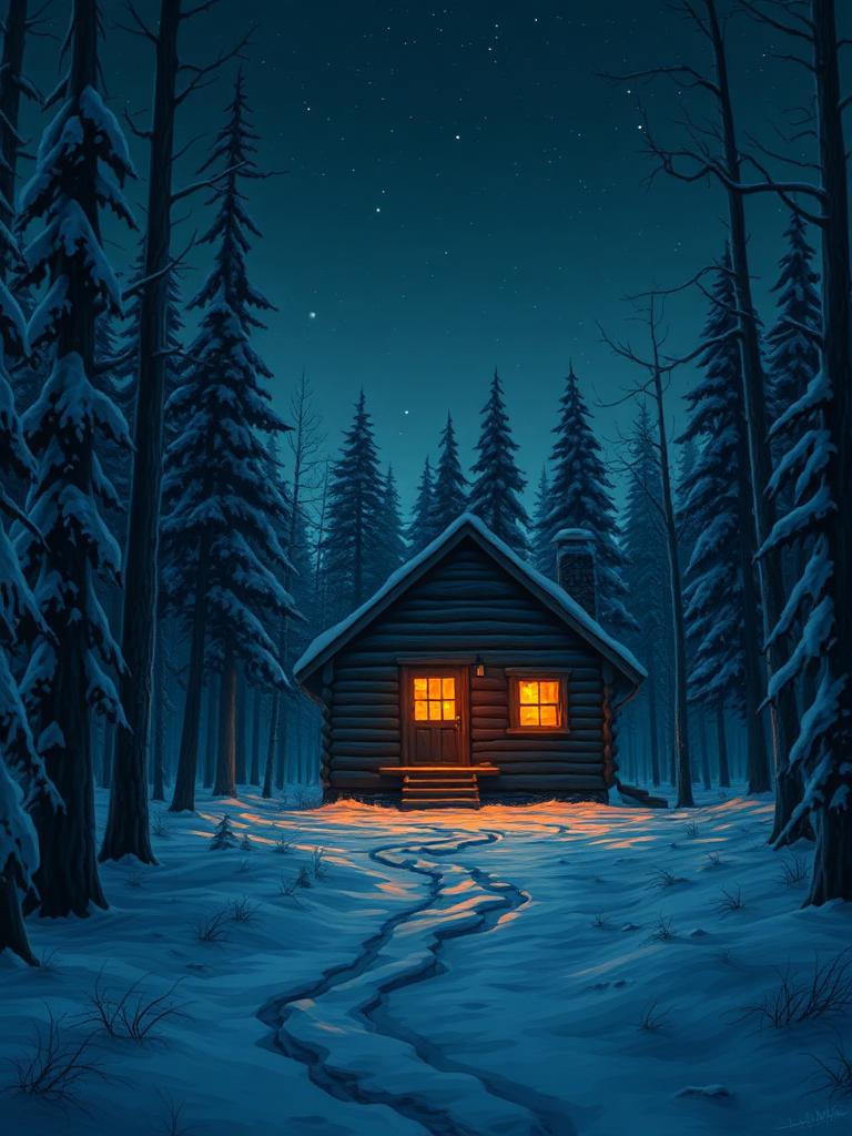 Snowfall at Pinecrest poster